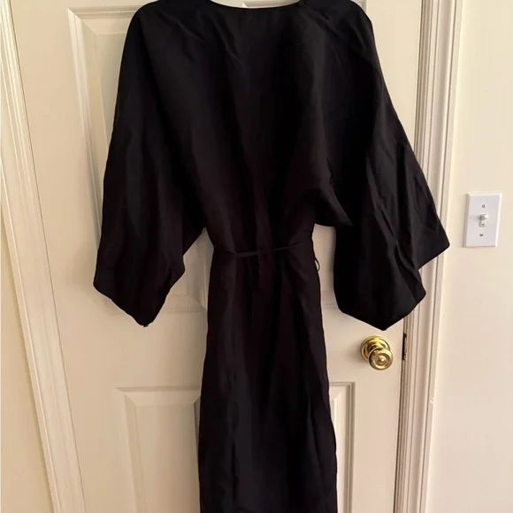 COS Black Tie Waist Dress - Picture 5 of 6